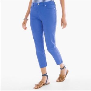 Chico’s Blue So Lifting™Crop Pants Chico’s Sz 000